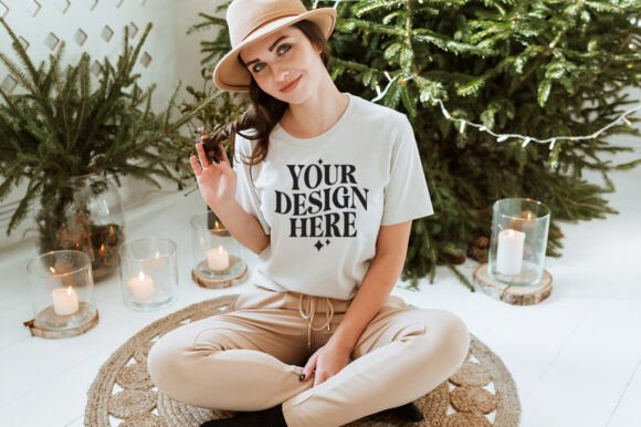 Christmas Bella Canvas 3001 Mockup 21 Review