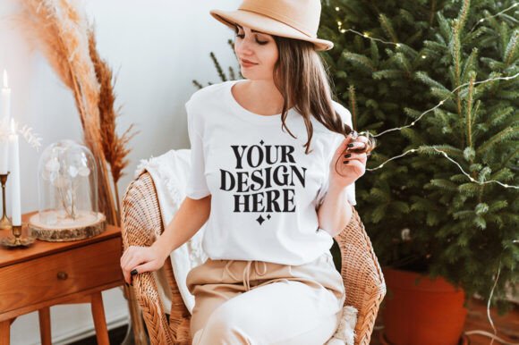 Christmas Bella Canvas 3001 Mockup 32 Review