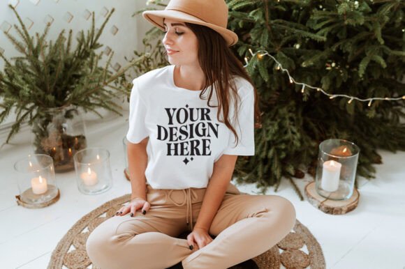 Christmas Bella Canvas 3001 Mockup 5 Review