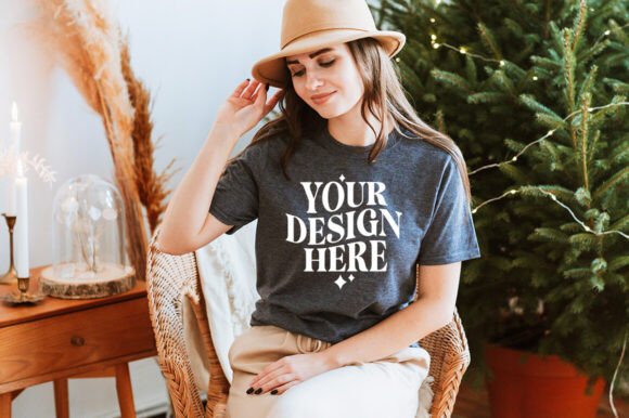 Gildan 64000 Christmas T-Shirt Mockup 16 Review