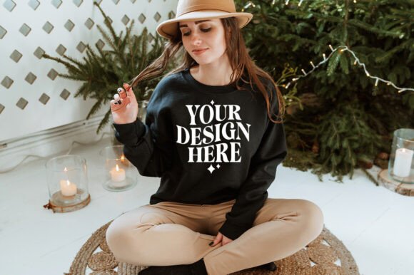 Review: Christmas Gildan 18000 Mockup 15