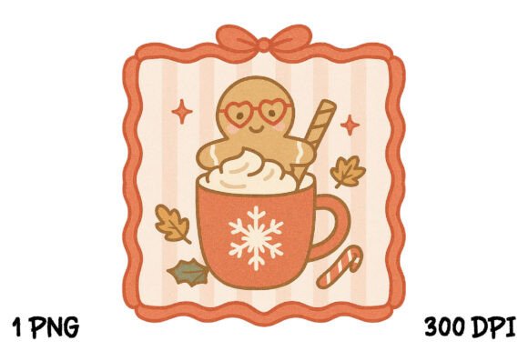 Review: Christmas Hot Chocolate Coquette Frame Design
