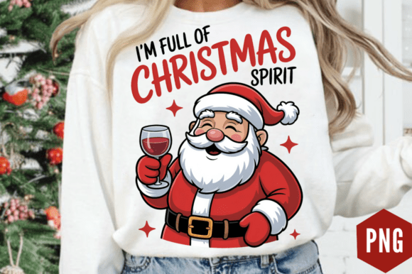 Sarcastic Funny Christmas Santa PNG Desi for T-Shirt Designs