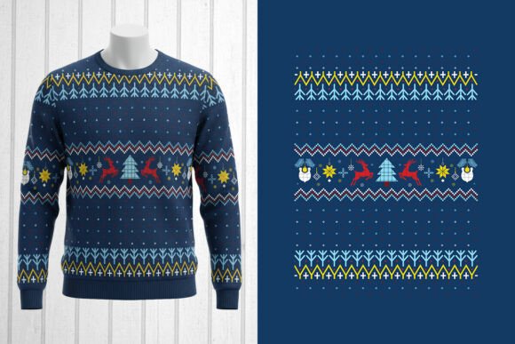 Ugly Christmas Sweater Patterns for Branding